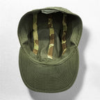 BUZZ RICKSON'S Japan Made US NAVY Herringbone Cap Khaki BR02714