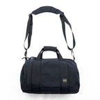 PORTER (Yoshida & Co.) 2WAY Mini Boston Bag Shoulder Bag Black (Discontinued) Nylon Denim Canvas