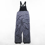THE NORTH FACE スノービブパンツ 防水 HyVent オーバーオール M グレー スキー ボード ゲイター F03YO40
