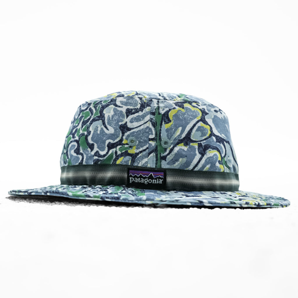 Patagonia Bucket Hat, Blue, Frank Classic Navy Patterned, Discontinued Item, 28803SP13