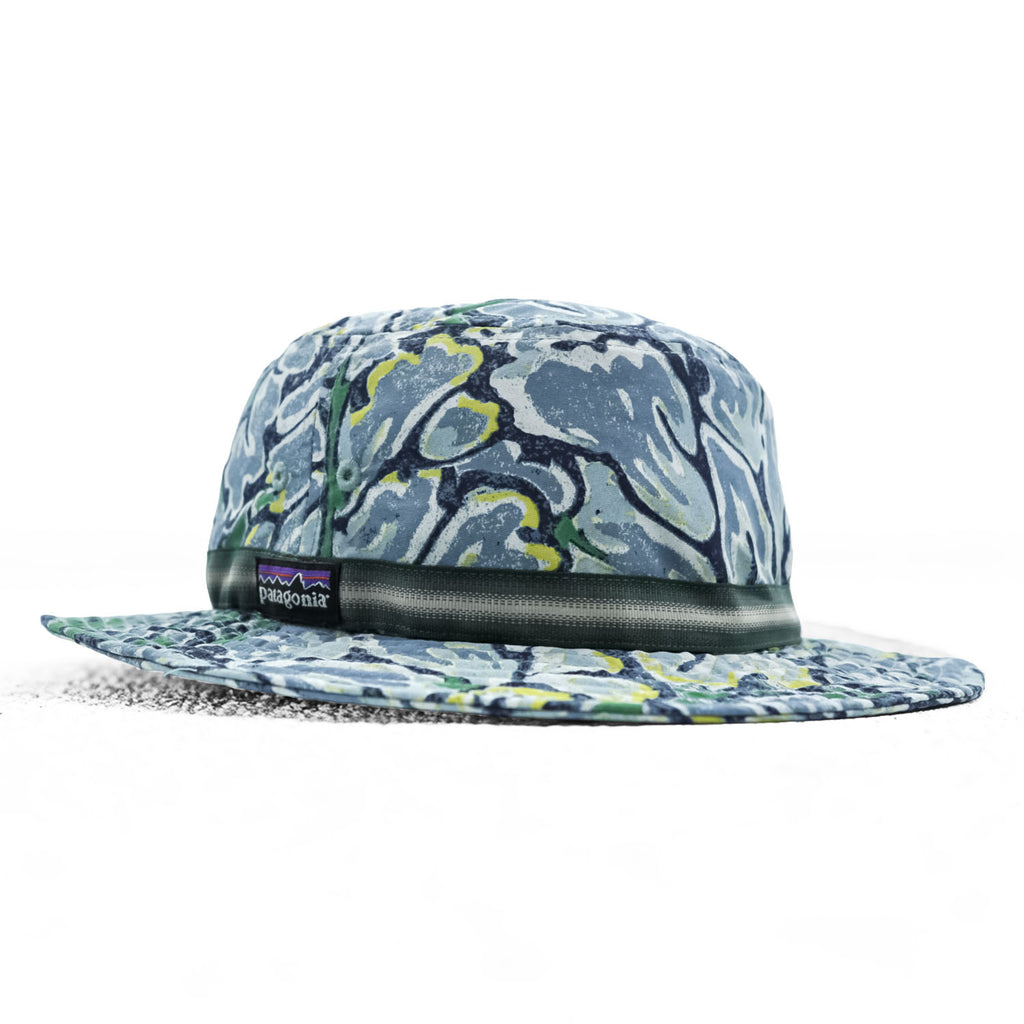 Patagonia Bucket Hat, Blue, Frank Classic Navy Patterned, Discontinued Item, 28803SP13