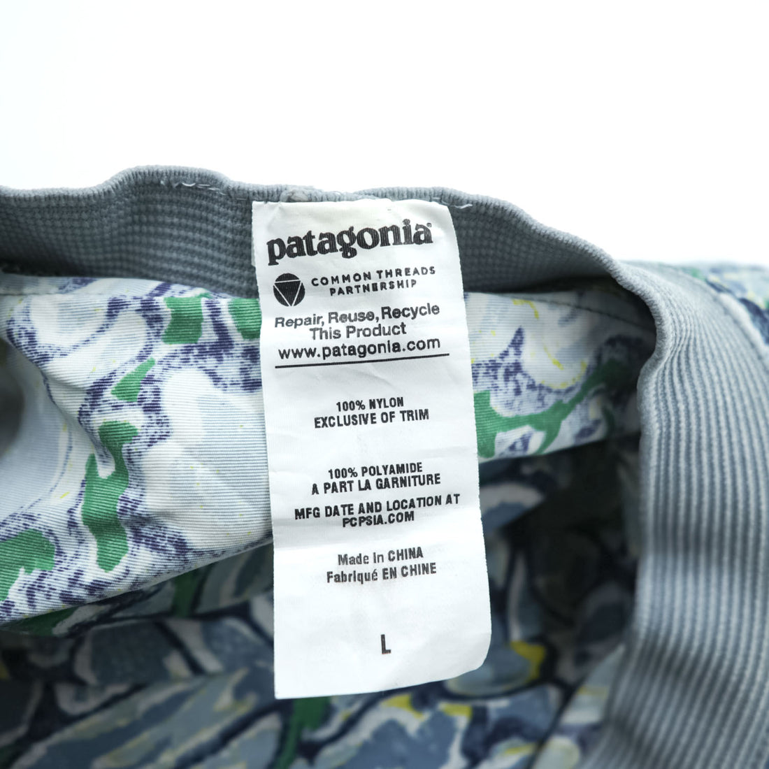 Patagonia Bucket Hat, Blue, Frank Classic Navy Patterned, Discontinued Item, 28803SP13