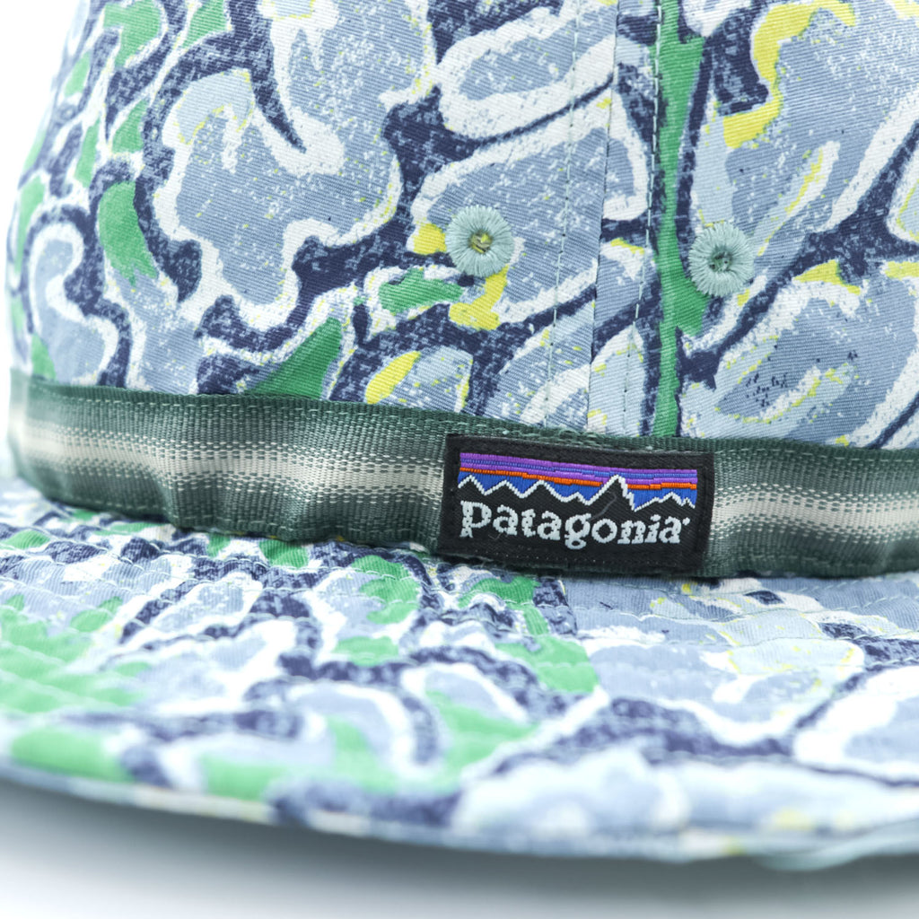 Patagonia Bucket Hat, Blue, Frank Classic Navy Patterned, Discontinued Item, 28803SP13