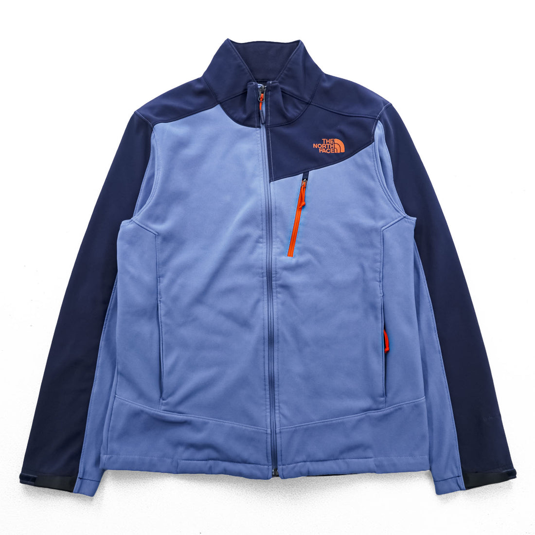 THE NORTH FACE ウィンドウォール ソフトシェルジャケット L ブルー ドローコード NF00CUY0