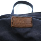 Polo Ralph Lauren Big Pony Tote Bag, Navy Canvas, Vintage Finish