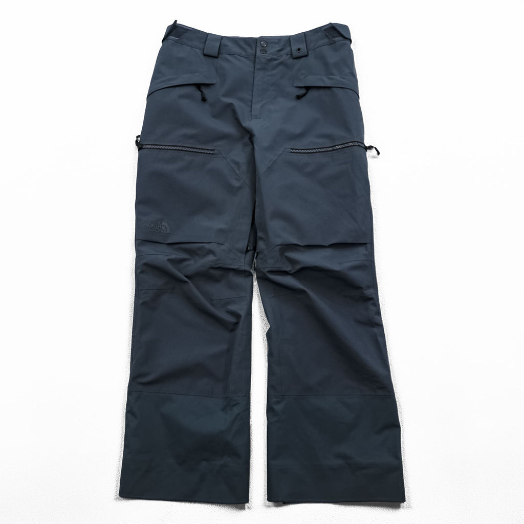 THE NORTH FACE GORE-TEX Shell Outdoor Pants Rain Pants M Gray Waterproof POWDER GUIDE PANTS PRO PROJECT NF0A34NN