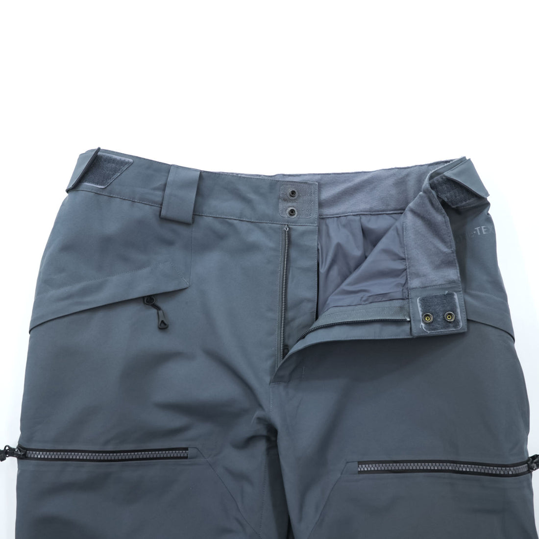 THE NORTH FACE GORE-TEX Shell Outdoor Pants Rain Pants M Gray Waterproof POWDER GUIDE PANTS PRO PROJECT NF0A34NN