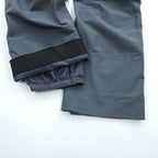 THE NORTH FACE GORE-TEX Shell Outdoor Pants Rain Pants M Gray Waterproof POWDER GUIDE PANTS PRO PROJECT NF0A34NN