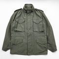 UNITED CARR by BUZZ RICKSON'S M-65 ミリタリー フィールドジャケット L カーキ フード収納 エポレット Power Equipment UC10306