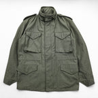 UNITED CARR by BUZZ RICKSON'S M-65 ミリタリー フィールドジャケット L カーキ フード収納 エポレット Power Equipment UC10306