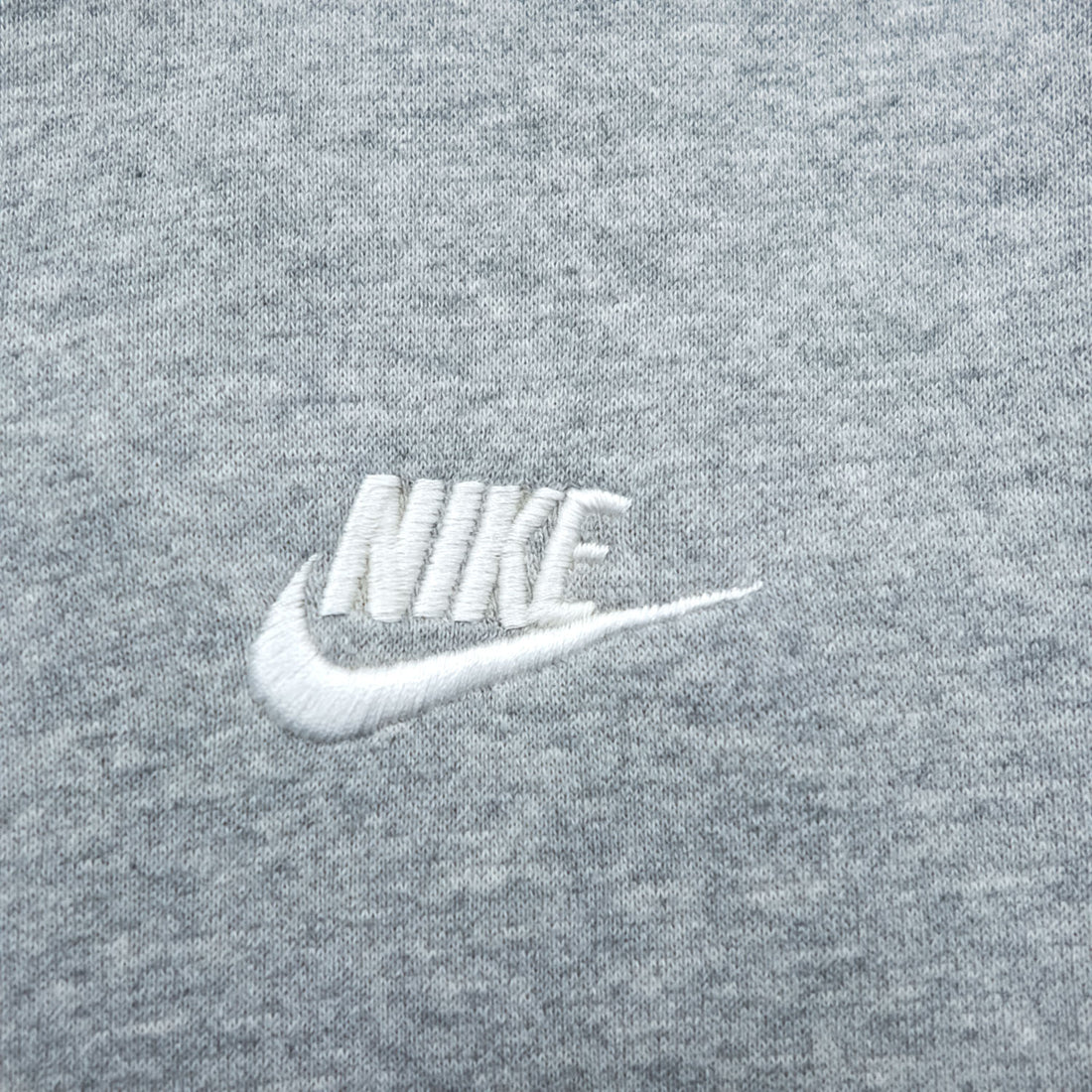 NIKE Club Zip Up Hoodie L Grey BV2645-063