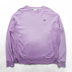 LACOSTE Reverse Weave Sweatshirt, Size L, Purple, LIVE, Unisex, SH8054