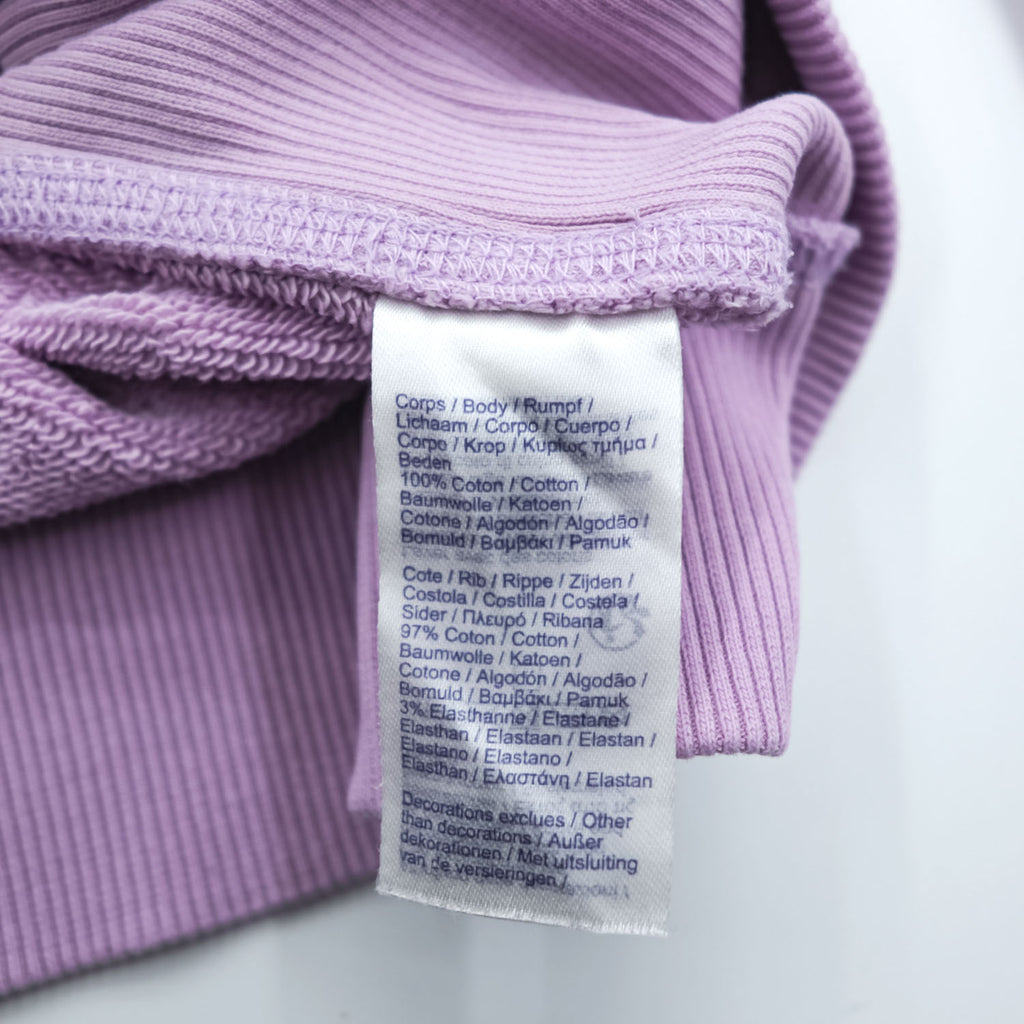 LACOSTE Reverse Weave Sweatshirt, Size L, Purple, LIVE, Unisex, SH8054