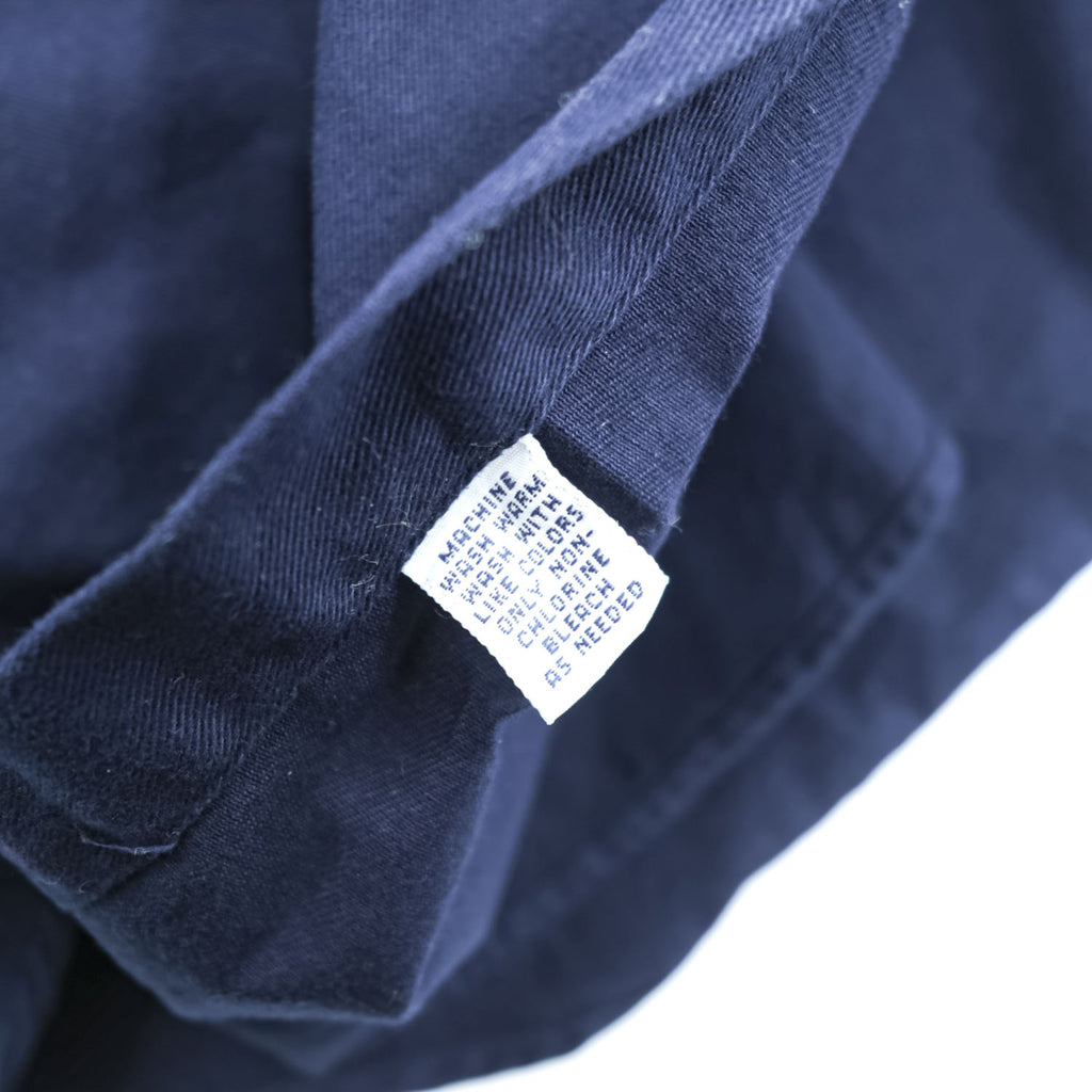 Ralph Lauren 90年代 ヴィンテージ  BLAKE 長袖シャツ XL ネイビー ボタンダウン スモールポニー ロゴ 刺繍 ビッグサイズ