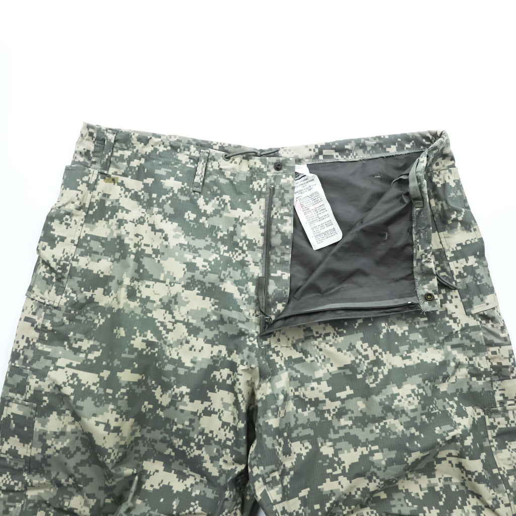 US ARMY 米軍 ECWCS GEN3 LEVEL6 GORE-TEX シェルパンツ トラウザーズ L カーキ ゴアテックス 防水 デジカモ ミリタリー 8415-01-538-6677