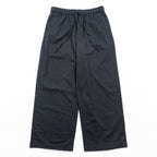 J.Crew Linen Cotton Easy Pants Black Drawstring Waist Wide Leg Casual Mens L