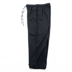 J.Crew Linen Cotton Easy Pants Black Drawstring Waist Wide Leg Casual Mens L