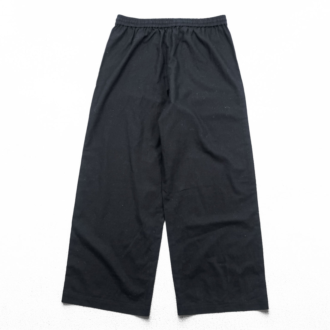 J.Crew Linen Cotton Easy Pants Black Drawstring Waist Wide Leg Casual Mens L
