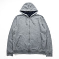 NAUTICA ジップパーカー L グレー コットン フロントポケット K83070