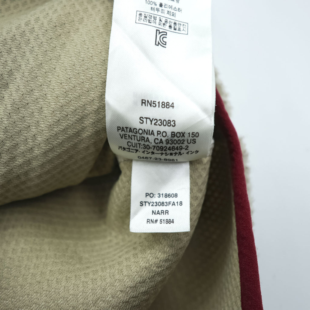 Patagonia Classic Retro-X Vest 23083 NARR Natural Arrow Red Fleece Sherpa Size S
