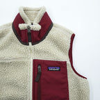 Patagonia Classic Retro-X Vest 23083 NARR Natural Arrow Red Fleece Sherpa Size S