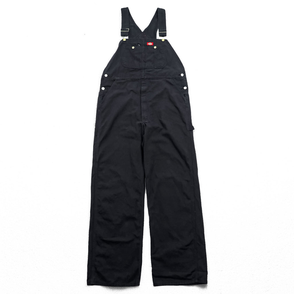 Dickies ダック キャンバス オーバーオール XL ブラック コットン 未使用品 DB100RBK