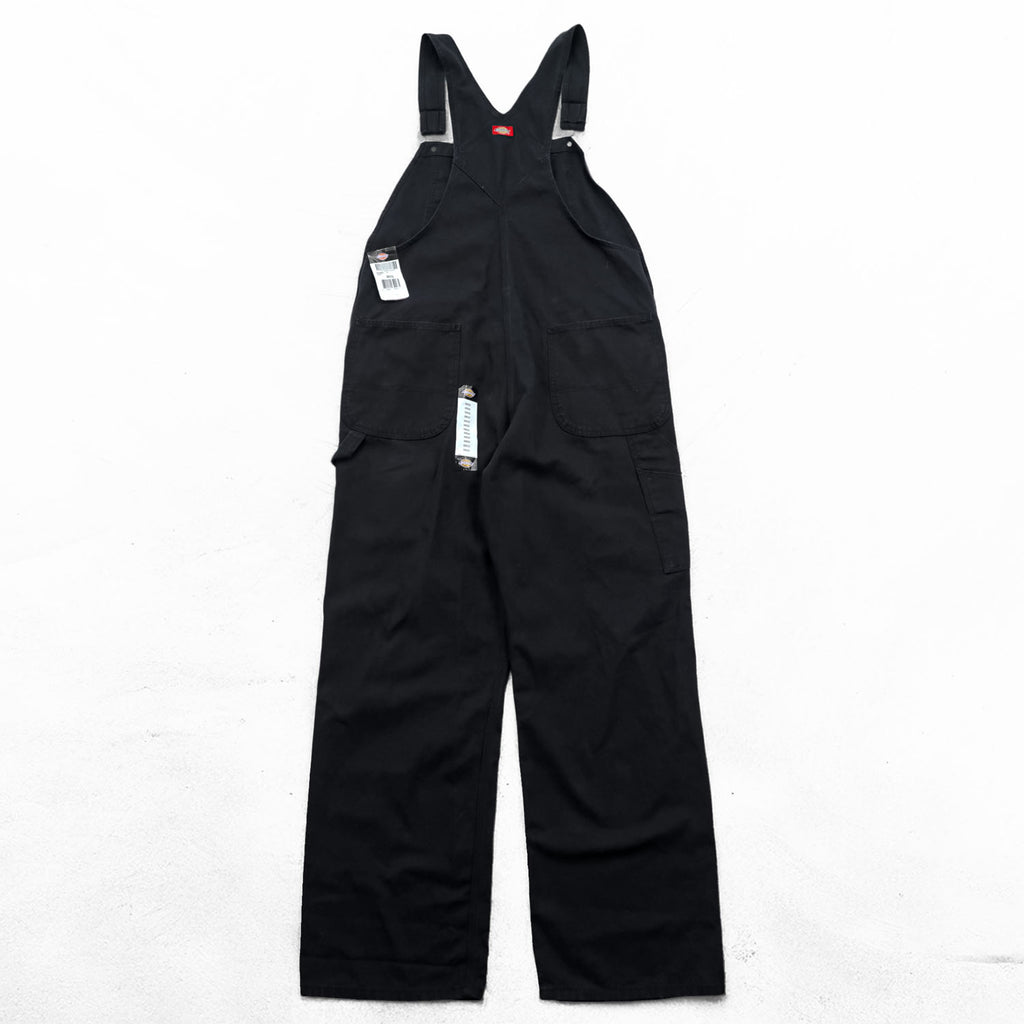 Dickies ダック キャンバス オーバーオール XL ブラック コットン 未使用品 DB100RBK