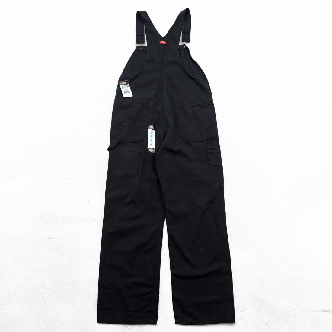 Dickies ダック キャンバス オーバーオール XL ブラック コットン 未使用品 DB100RBK