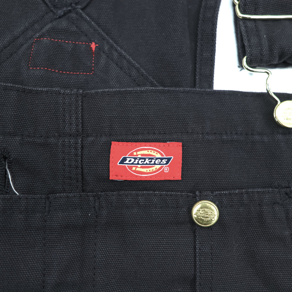 Dickies ダック キャンバス オーバーオール XL ブラック コットン 未使用品 DB100RBK