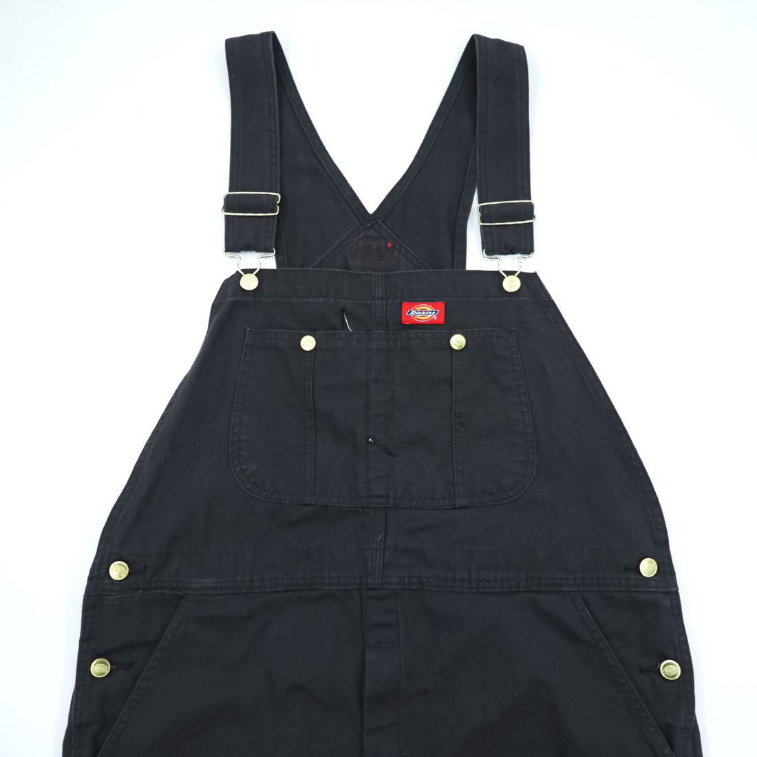 Dickies ダック キャンバス オーバーオール XL ブラック コットン 未使用品 DB100RBK