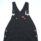 Dickies ダック キャンバス オーバーオール XL ブラック コットン 未使用品 DB100RBK