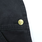Dickies ダック キャンバス オーバーオール XL ブラック コットン 未使用品 DB100RBK