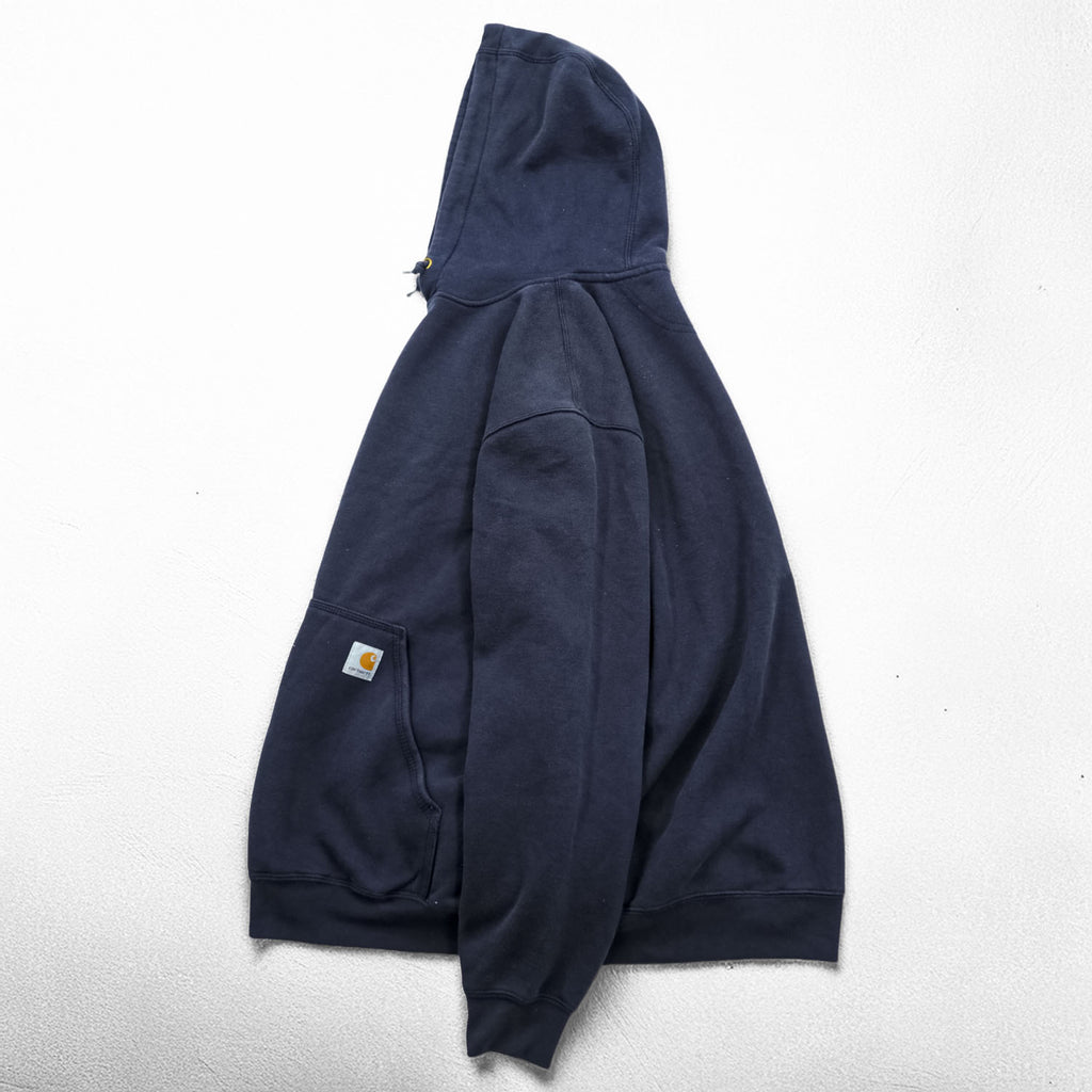 carhartt ルーズフィット プルオーバー パーカー XL ネイビー LOOSE FIT カンガルーポケット TS0121