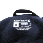 carhartt ルーズフィット プルオーバー パーカー XL ネイビー LOOSE FIT カンガルーポケット TS0121
