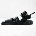 Dr. Martens Gryphon Black Leather Strap Sandals UK8 EU43 US10 Mens