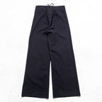 40年代 US NAVY 米軍 ヴィンテージ NAVAL CLOTHING FACTORY 13ボタン セーラーパンツ M ネイビー メルトンウール ワイド フレア SERVALジップ ステンシル