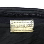 40年代 US NAVY 米軍 ヴィンテージ NAVAL CLOTHING FACTORY 13ボタン セーラーパンツ M ネイビー メルトンウール ワイド フレア SERVALジップ ステンシル