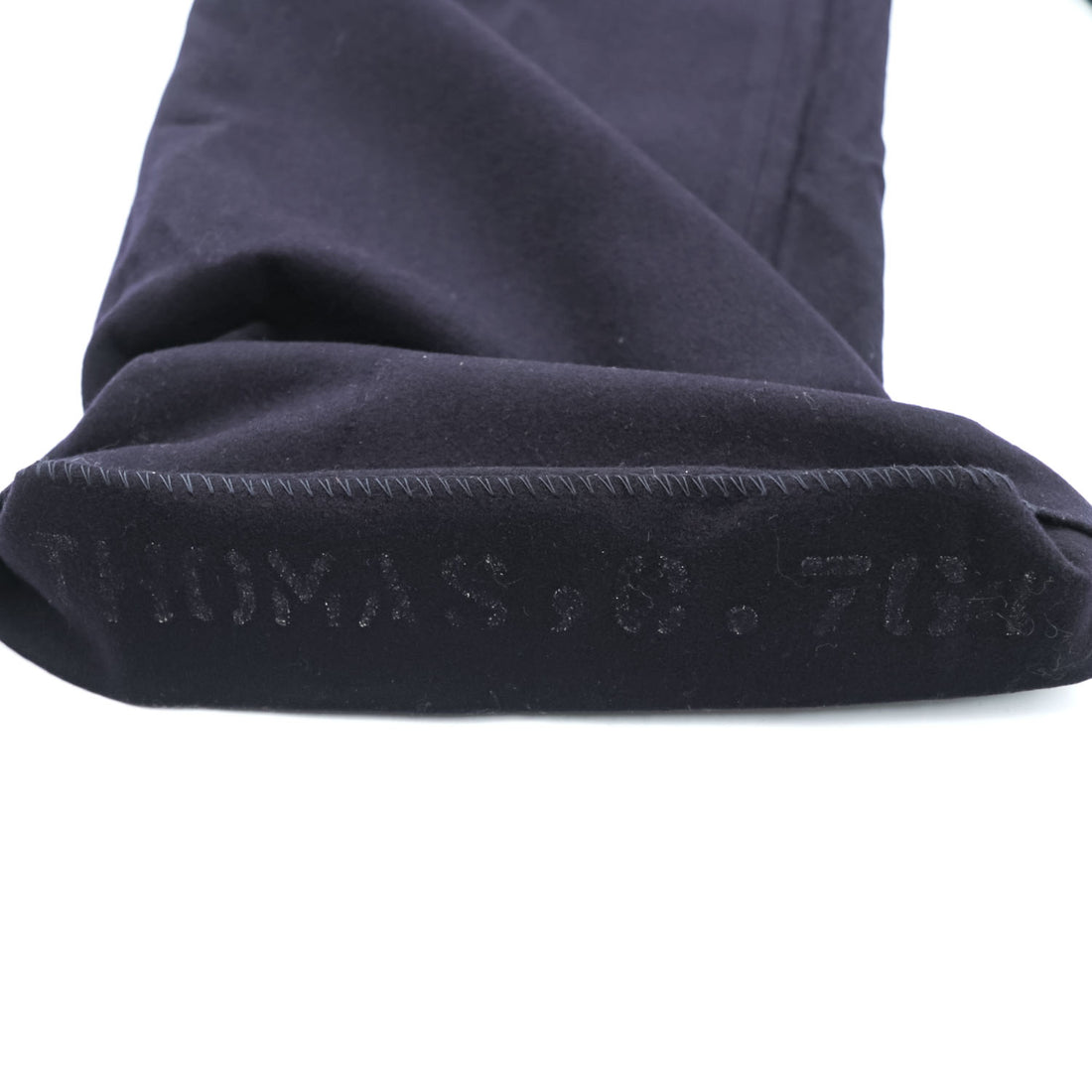 40年代 US NAVY 米軍 ヴィンテージ NAVAL CLOTHING FACTORY 13ボタン セーラーパンツ M ネイビー メルトンウール ワイド フレア SERVALジップ ステンシル