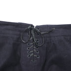 40年代 US NAVY 米軍 ヴィンテージ NAVAL CLOTHING FACTORY 13ボタン セーラーパンツ M ネイビー メルトンウール ワイド フレア SERVALジップ ステンシル