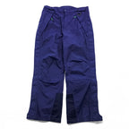 Eddie Bauer 90年代 ゴアテックス GORE-TEX シェル アウトドア テックパンツ M ブルー 防水 EBTEK