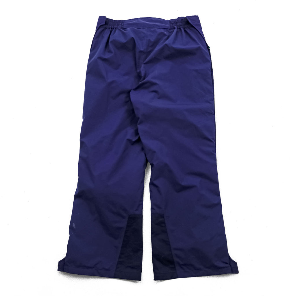 Eddie Bauer 90年代 ゴアテックス GORE-TEX シェル アウトドア テックパンツ M ブルー 防水 EBTEK