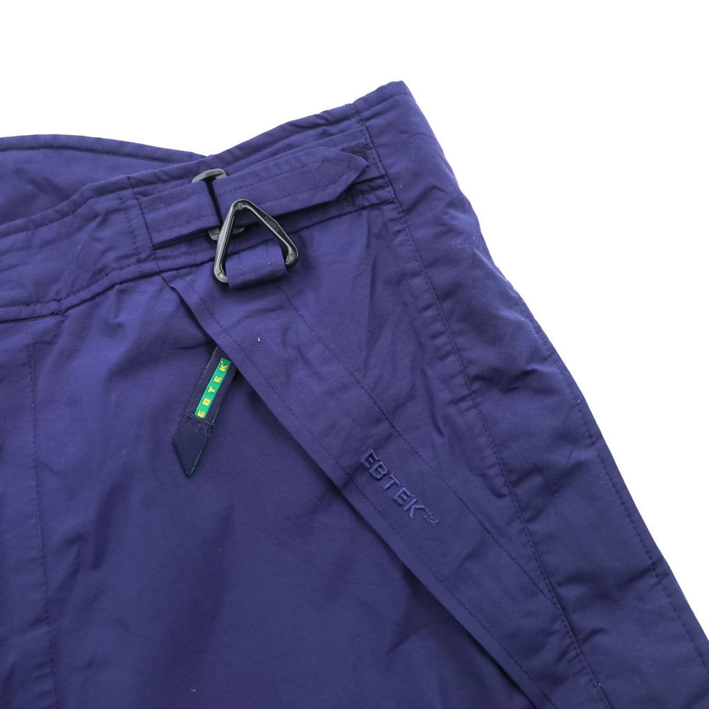 Eddie Bauer 90年代 ゴアテックス GORE-TEX シェル アウトドア テックパンツ M ブルー 防水 EBTEK