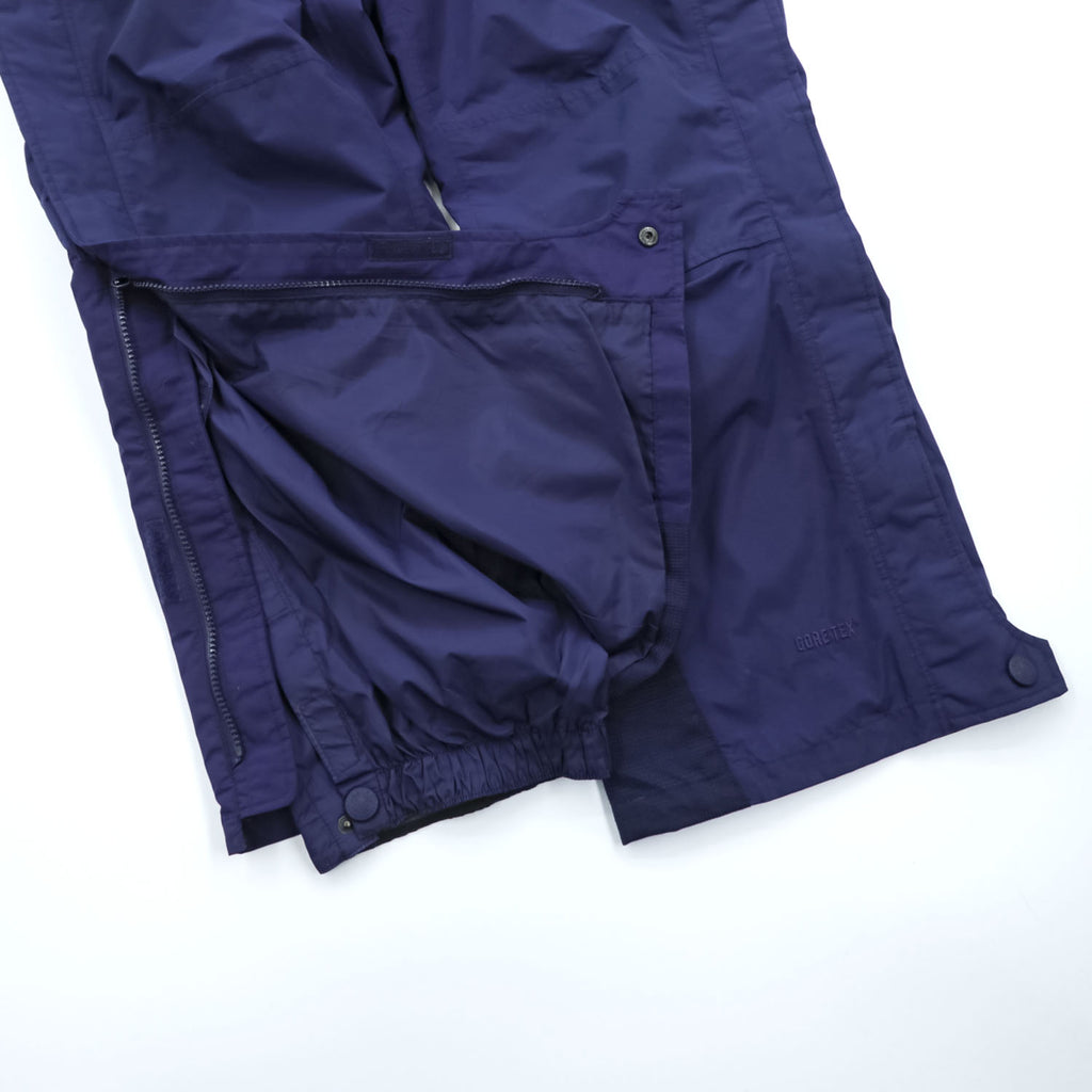 Eddie Bauer 90年代 ゴアテックス GORE-TEX シェル アウトドア テックパンツ M ブルー 防水 EBTEK