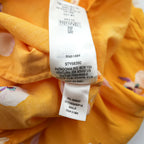 Patagonia June Lake Dress, Size M, Orange, Floral Pattern, 58390