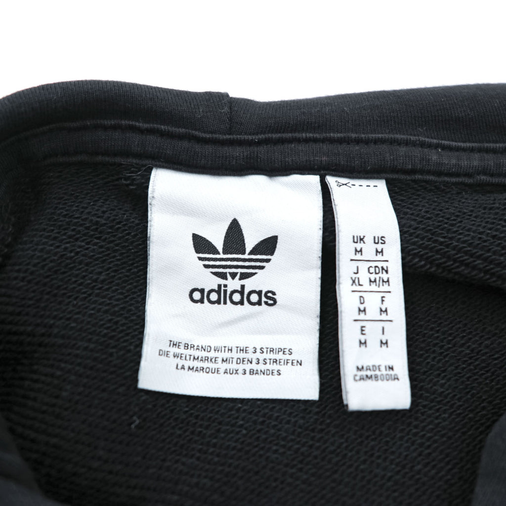 adidas originals AAC フーディー パーカー XL ブラック カンガルーポケット アーチロゴ トレフォイル HZ0700