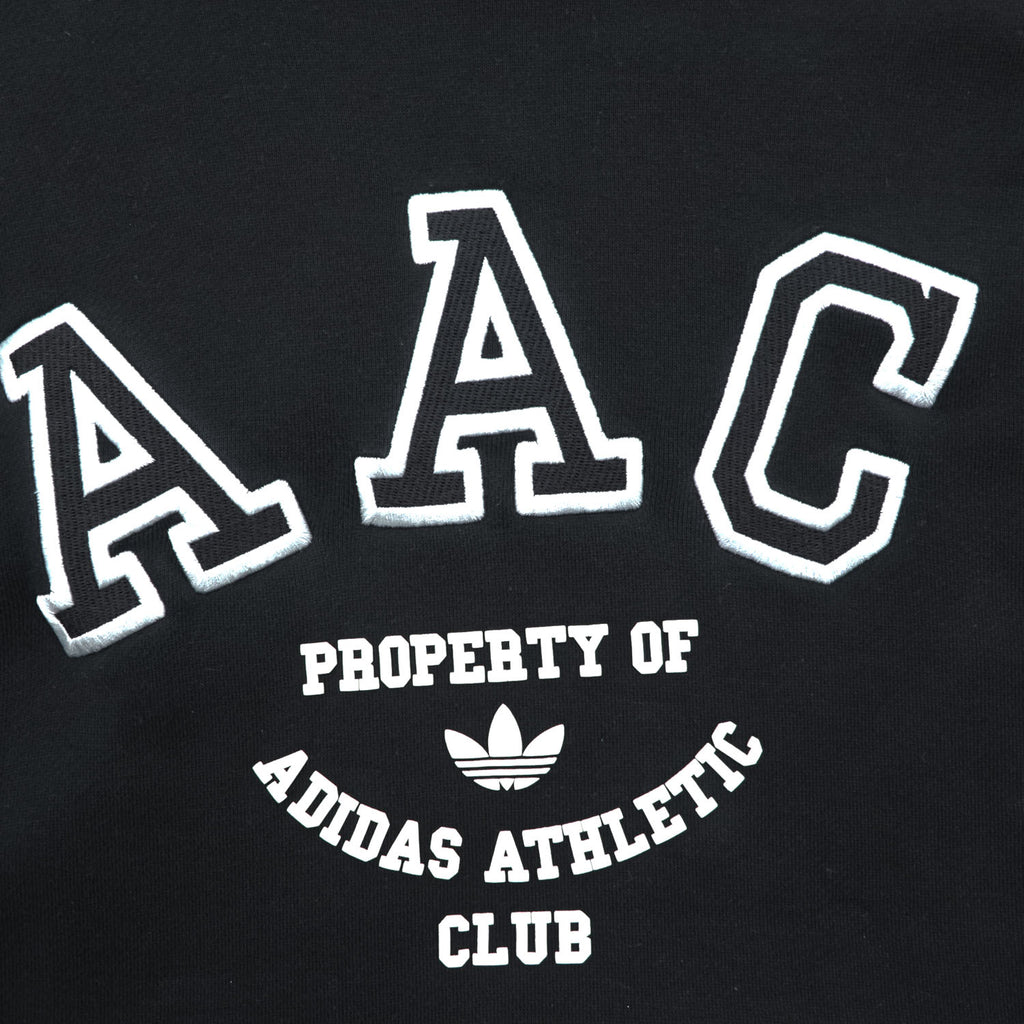 adidas originals AAC フーディー パーカー XL ブラック カンガルーポケット アーチロゴ トレフォイル HZ0700