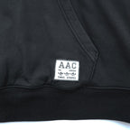 adidas originals AAC フーディー パーカー XL ブラック カンガルーポケット アーチロゴ トレフォイル HZ0700
