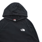 THE NORTH FACE Hoodie L Black RAGLAN RED BOX HOODIE Back Logo US Standard T92ZWU
