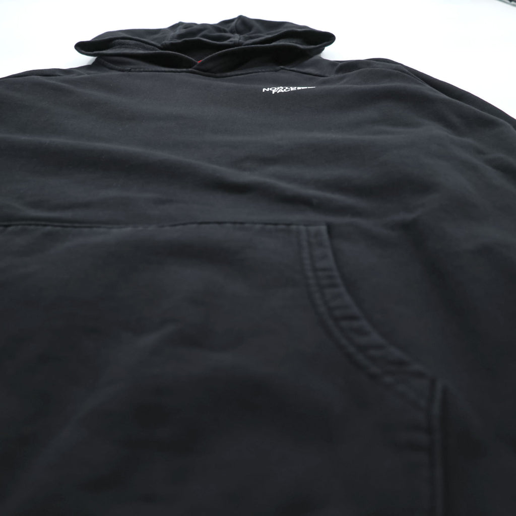 THE NORTH FACE Hoodie L Black RAGLAN RED BOX HOODIE Back Logo US Standard T92ZWU