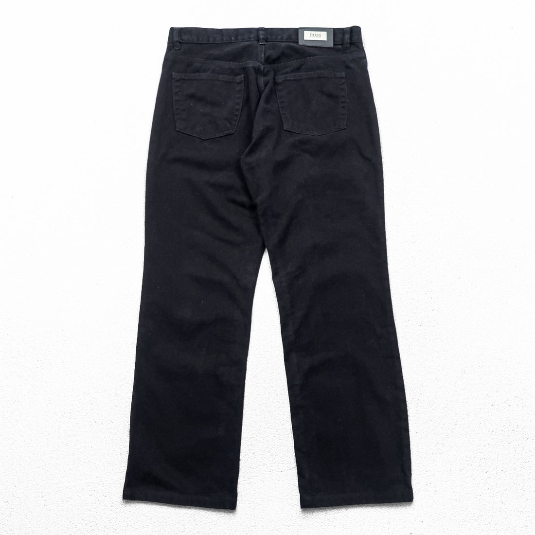 HUGO BOSS 90s Vintage Made in Italy ALABAMA Jeans Black L